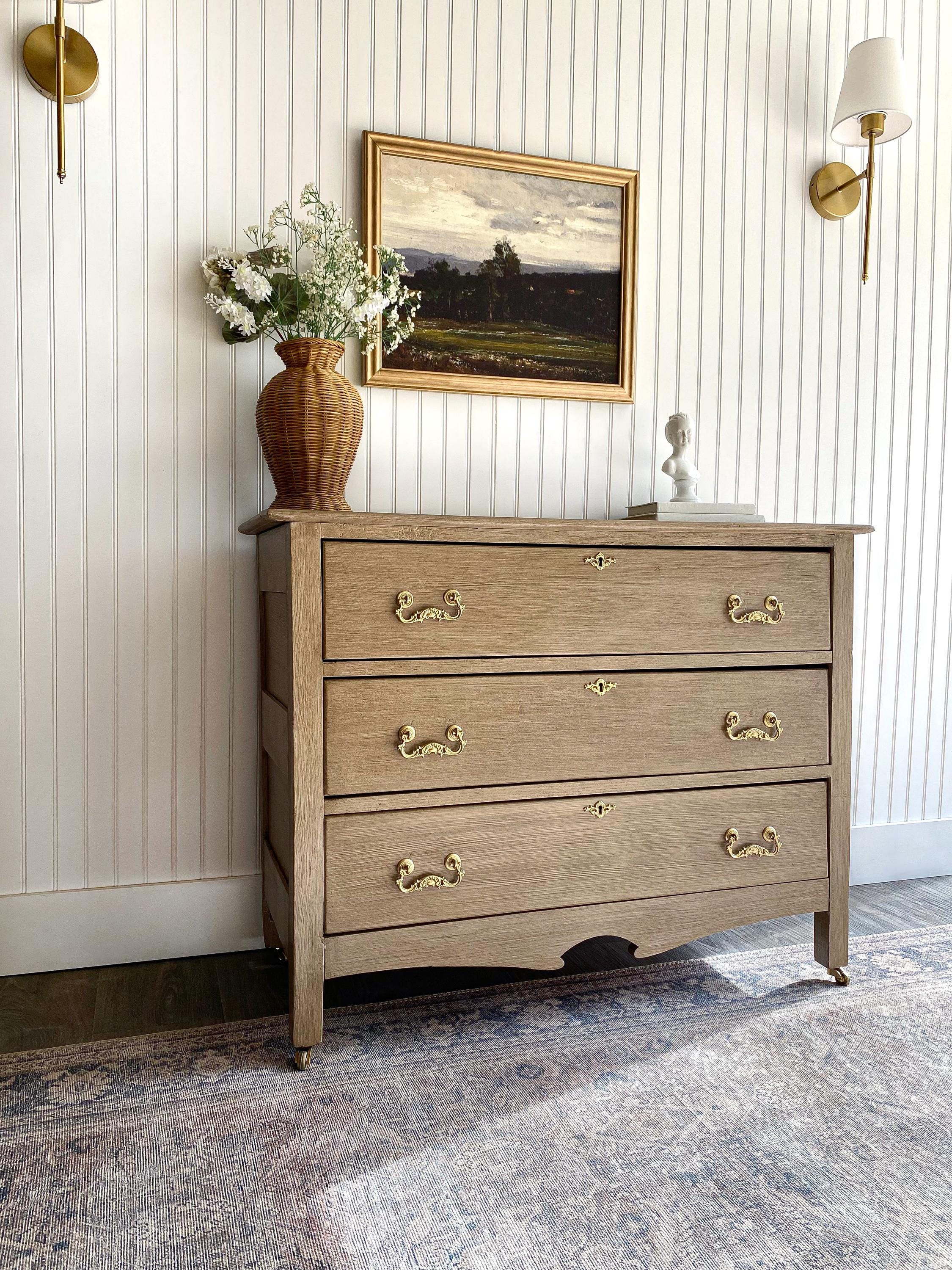 SOLD! Antique Dresser, Vintage Dresser Chest, Nursery Dresser, Entryway ...