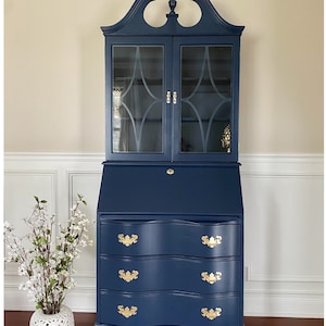 Hardwicke secretary desk with hutch best sale