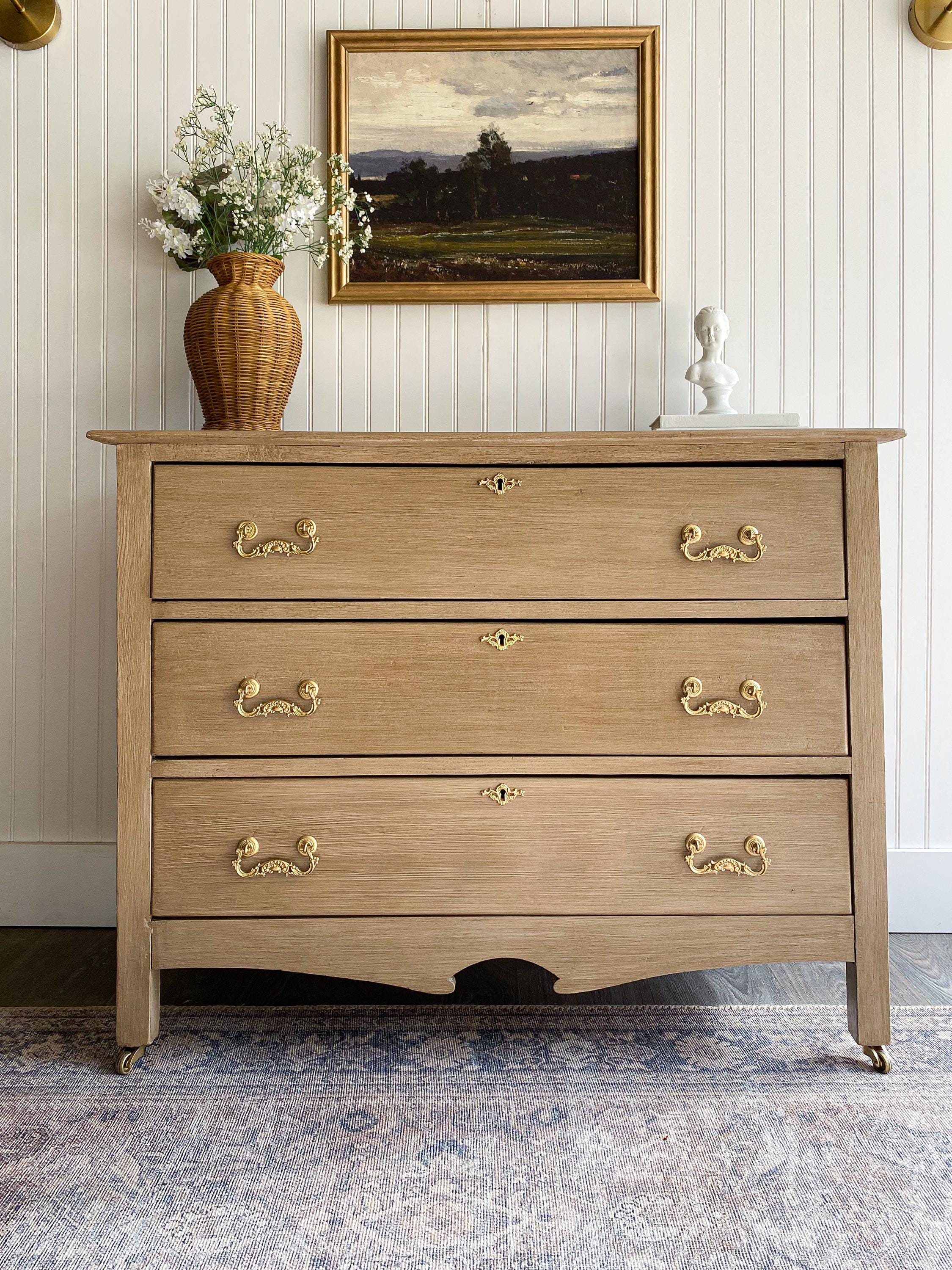 SOLD! Antique Dresser, Vintage Dresser Chest, Nursery Dresser, Entryway ...