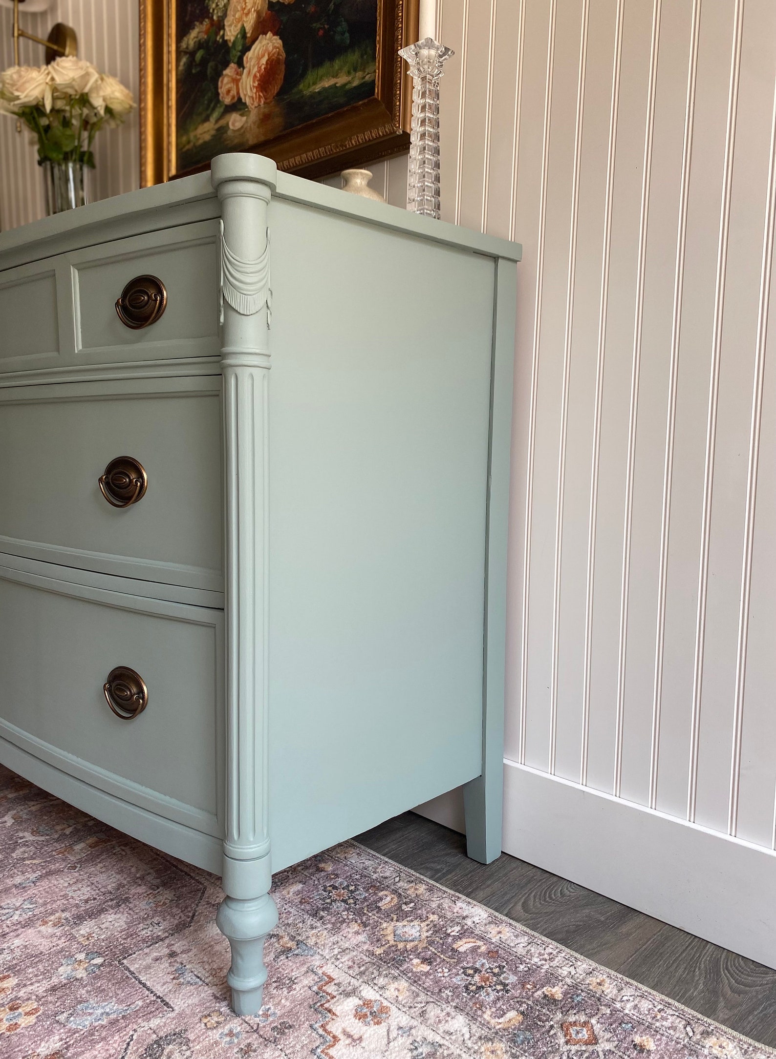 SOLD! Dresser Vintage Bedroom Dresser Refinished Modern Farmhouse ...