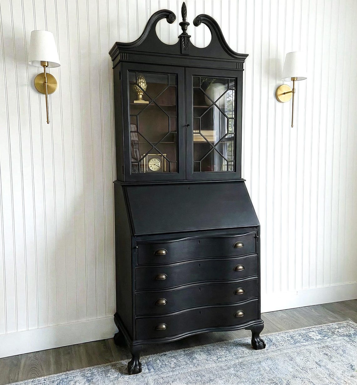 Surprising Black Secretary Desk Gallery