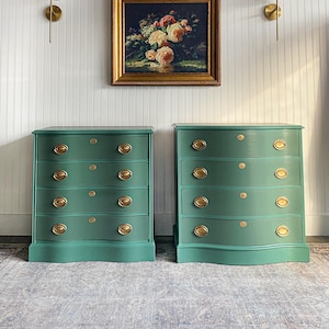 Green Dresser Refurbished - Etsy