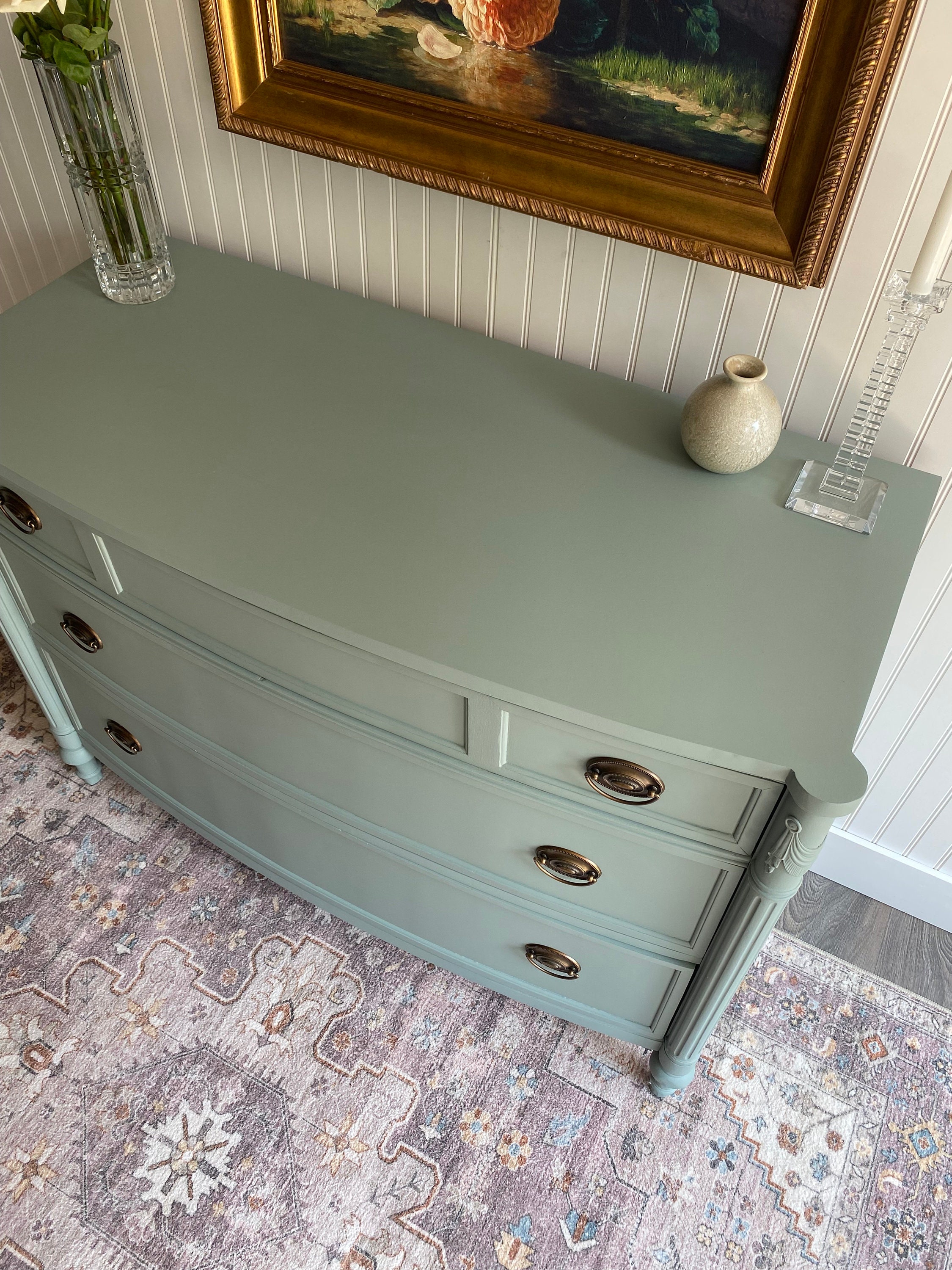 SOLD! Dresser Vintage Bedroom Dresser Refinished Modern Farmhouse ...