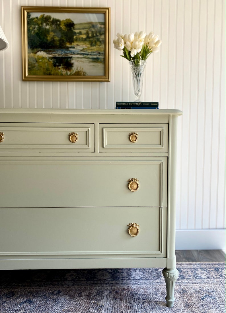 SOLD! Antique Dresser, Nursery Dresser, Entryway Console, Antique Chest ...