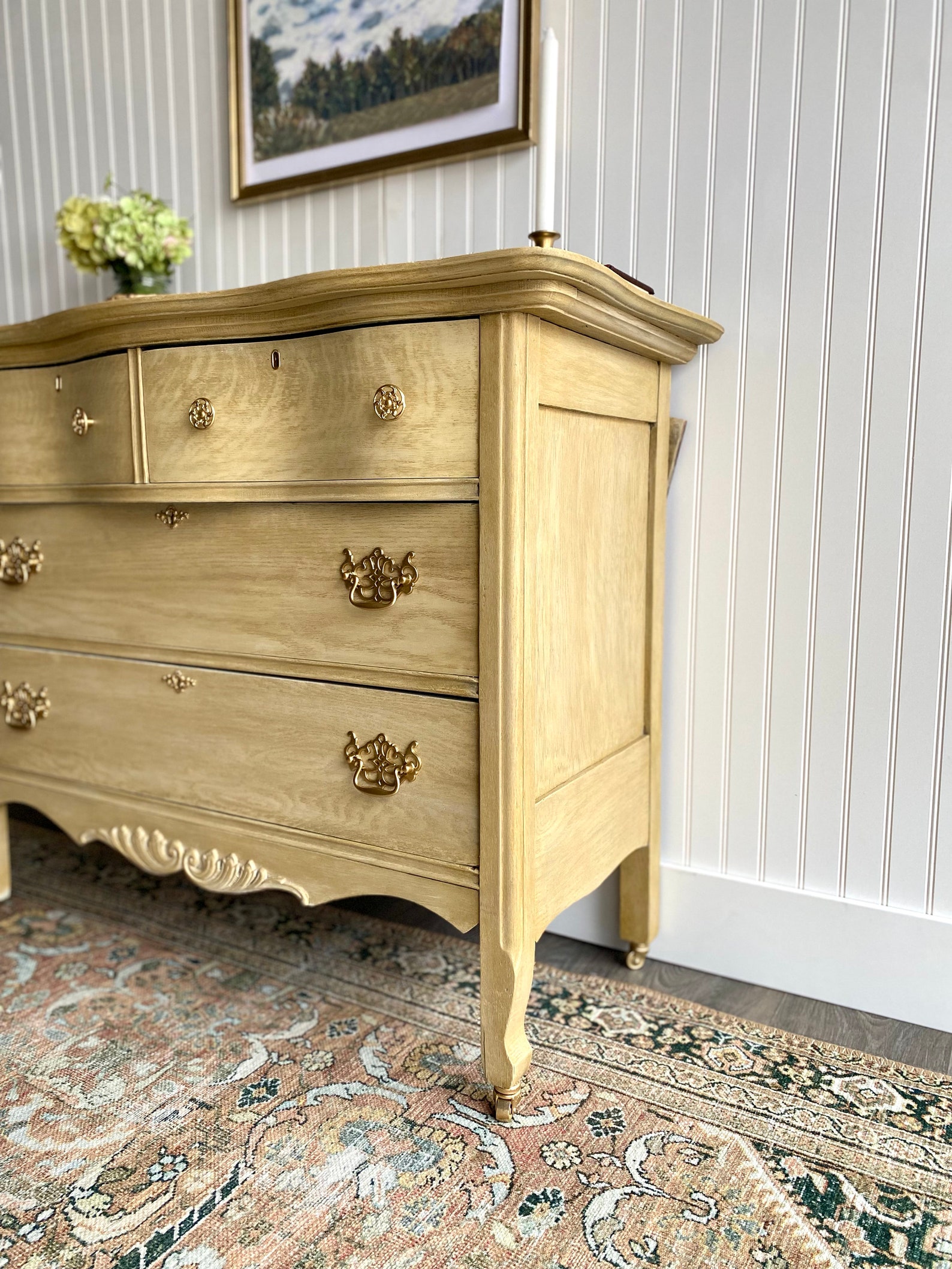 SOLD! Dresser, Vintage Dresser, Pine Dresser, Raw Wood Dresser, Antique ...