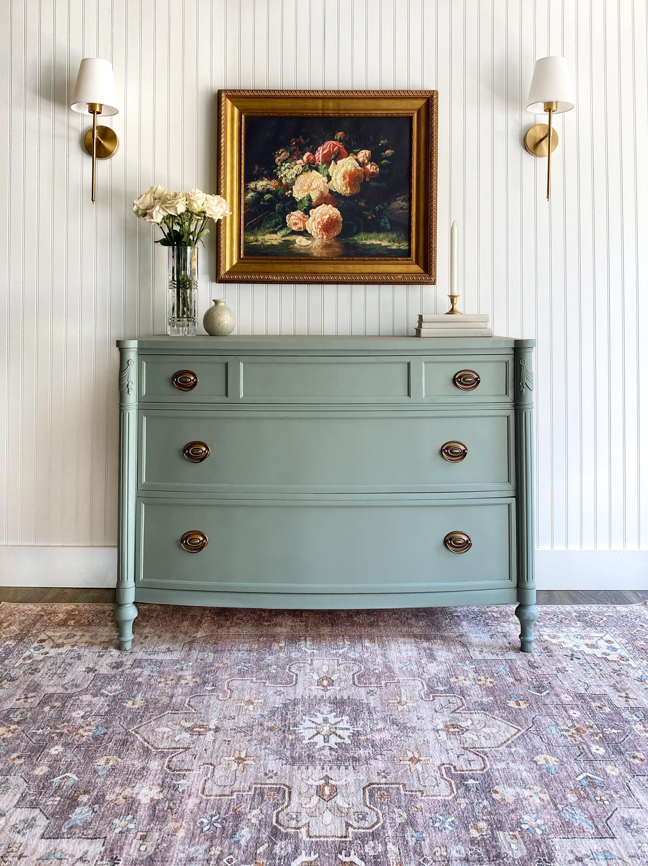 SOLD! Dresser Vintage Bedroom Dresser Refinished Modern Farmhouse ...
