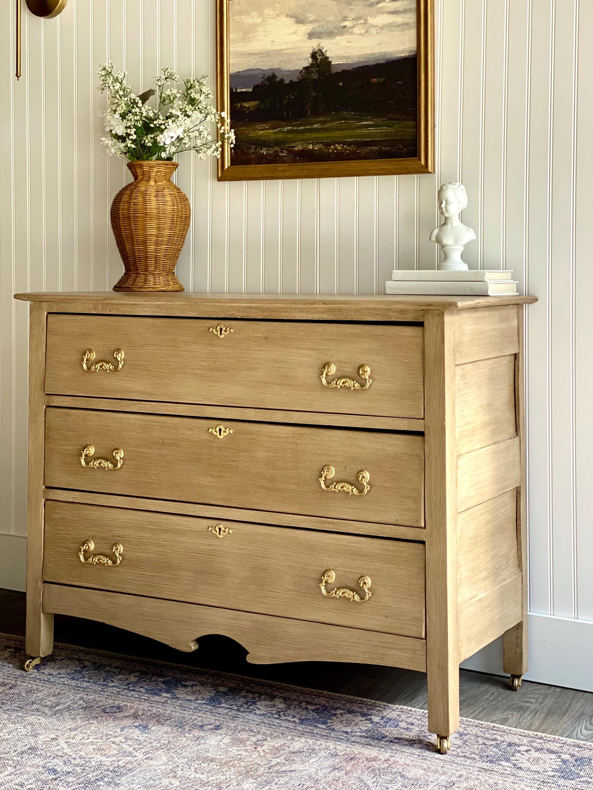 SOLD! Antique Dresser, Vintage Dresser Chest, Nursery Dresser, Entryway ...
