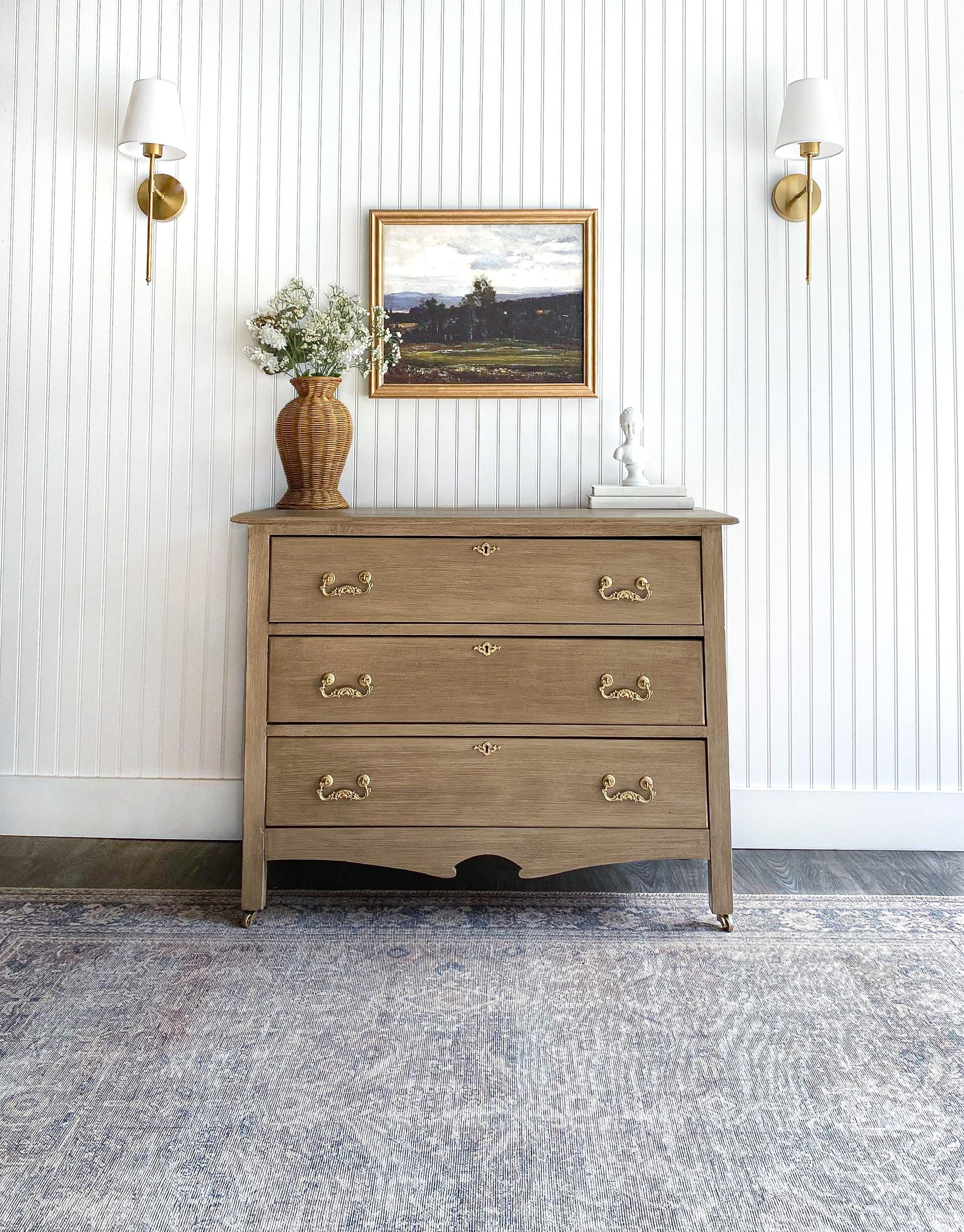SOLD! Antique Dresser, Vintage Dresser Chest, Nursery Dresser, Entryway ...