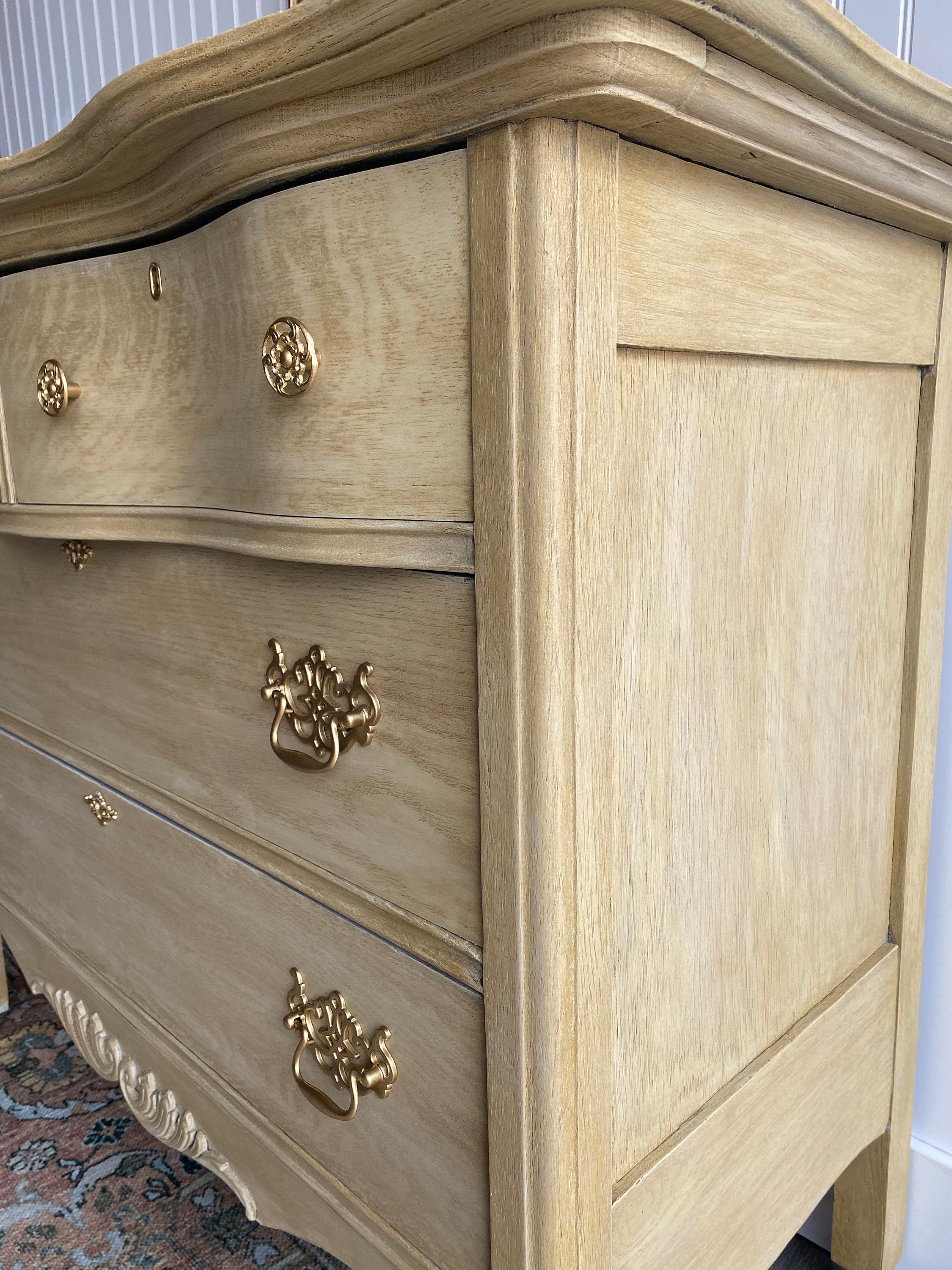 SOLD! Dresser, Vintage Dresser, Pine Dresser, Raw Wood Dresser, Antique ...