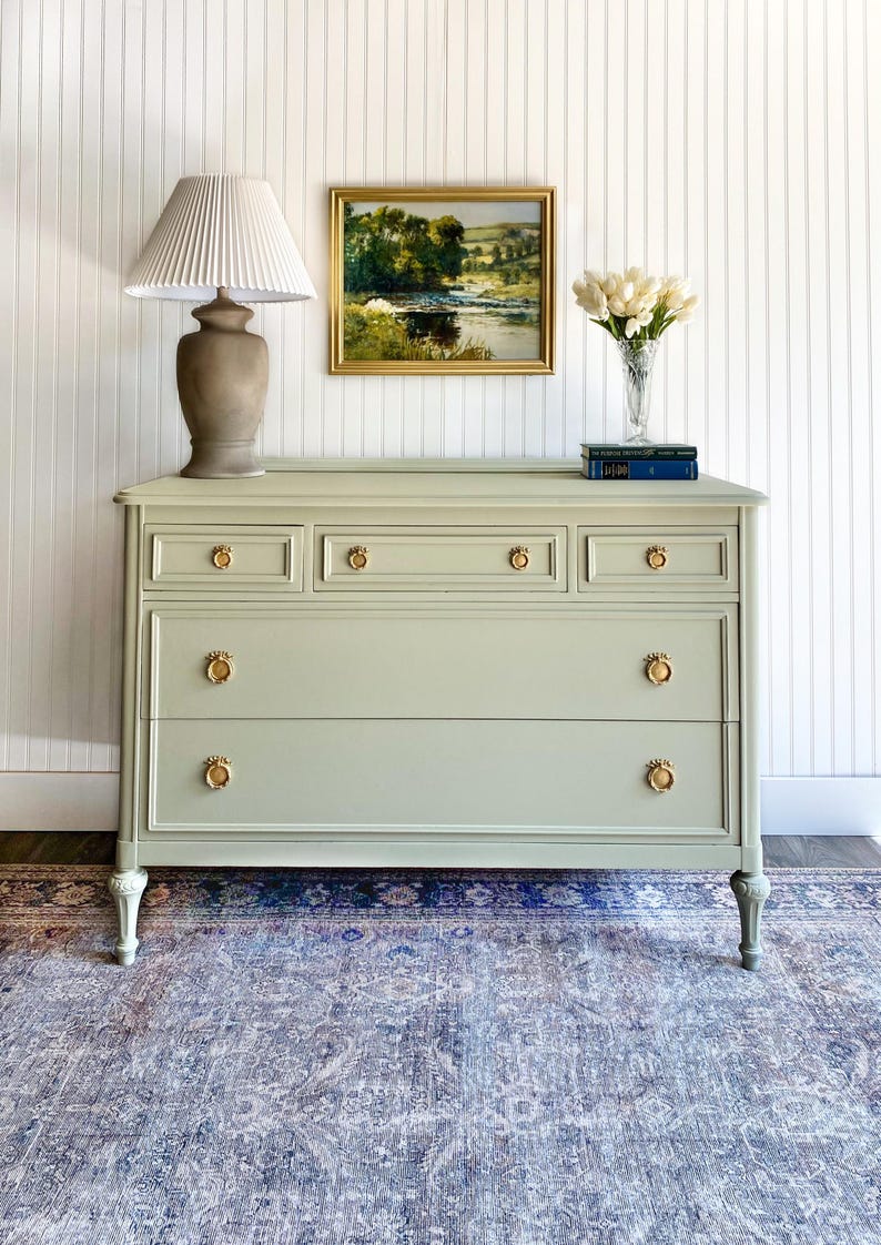 SOLD! Antique Dresser, Nursery Dresser, Entryway Console, Antique Chest ...