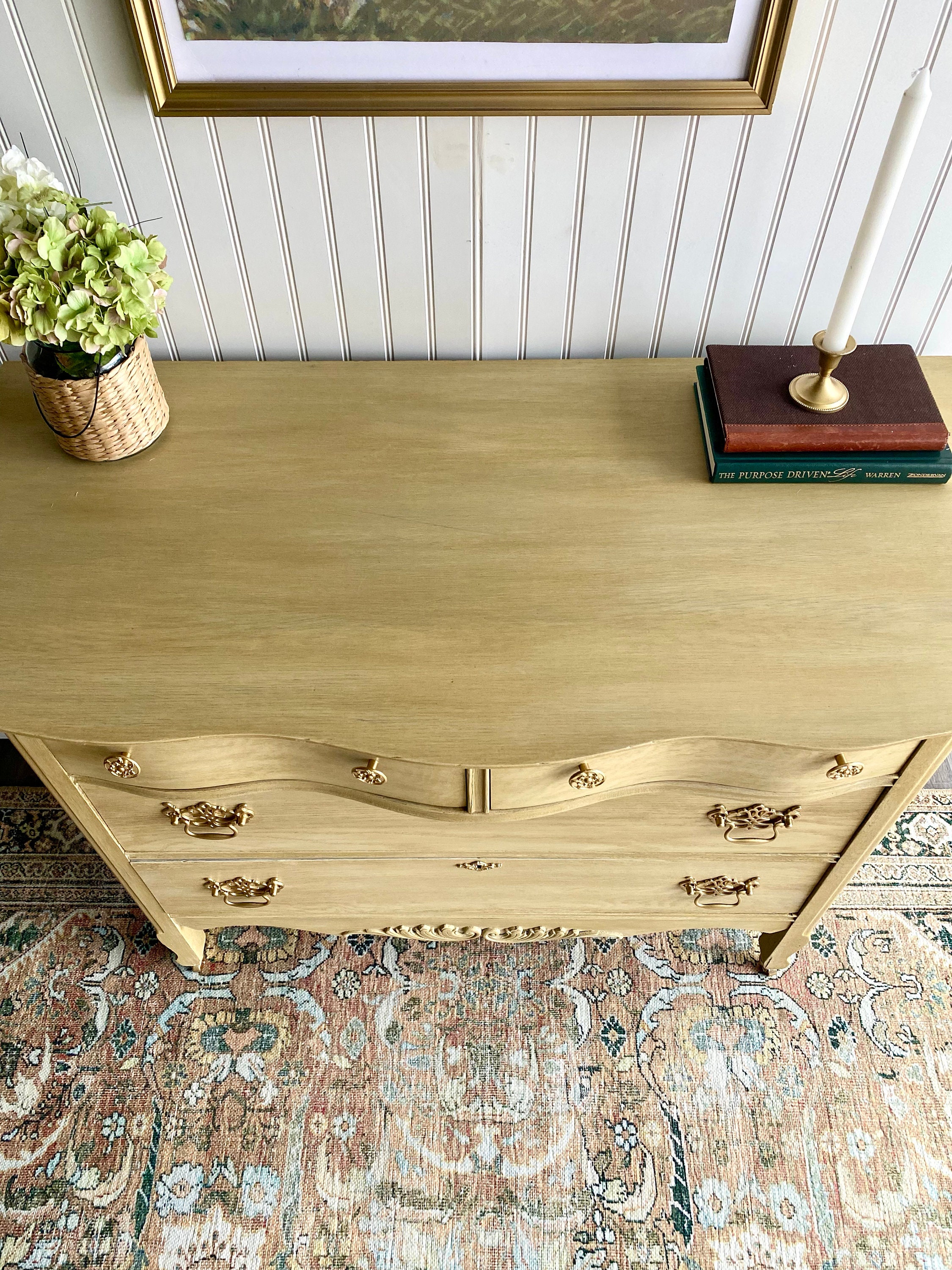 SOLD! Dresser, Vintage Dresser, Pine Dresser, Raw Wood Dresser, Antique ...