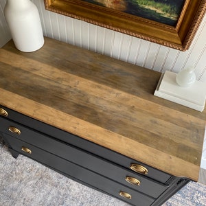 SOLD! Antique Dresser Vintage Bedroom Chest Refinished Modern Farmhouse ...