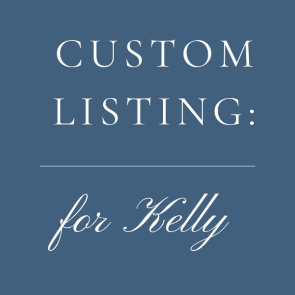 SOLD! Vintage Dresser Custom Order for Kelly