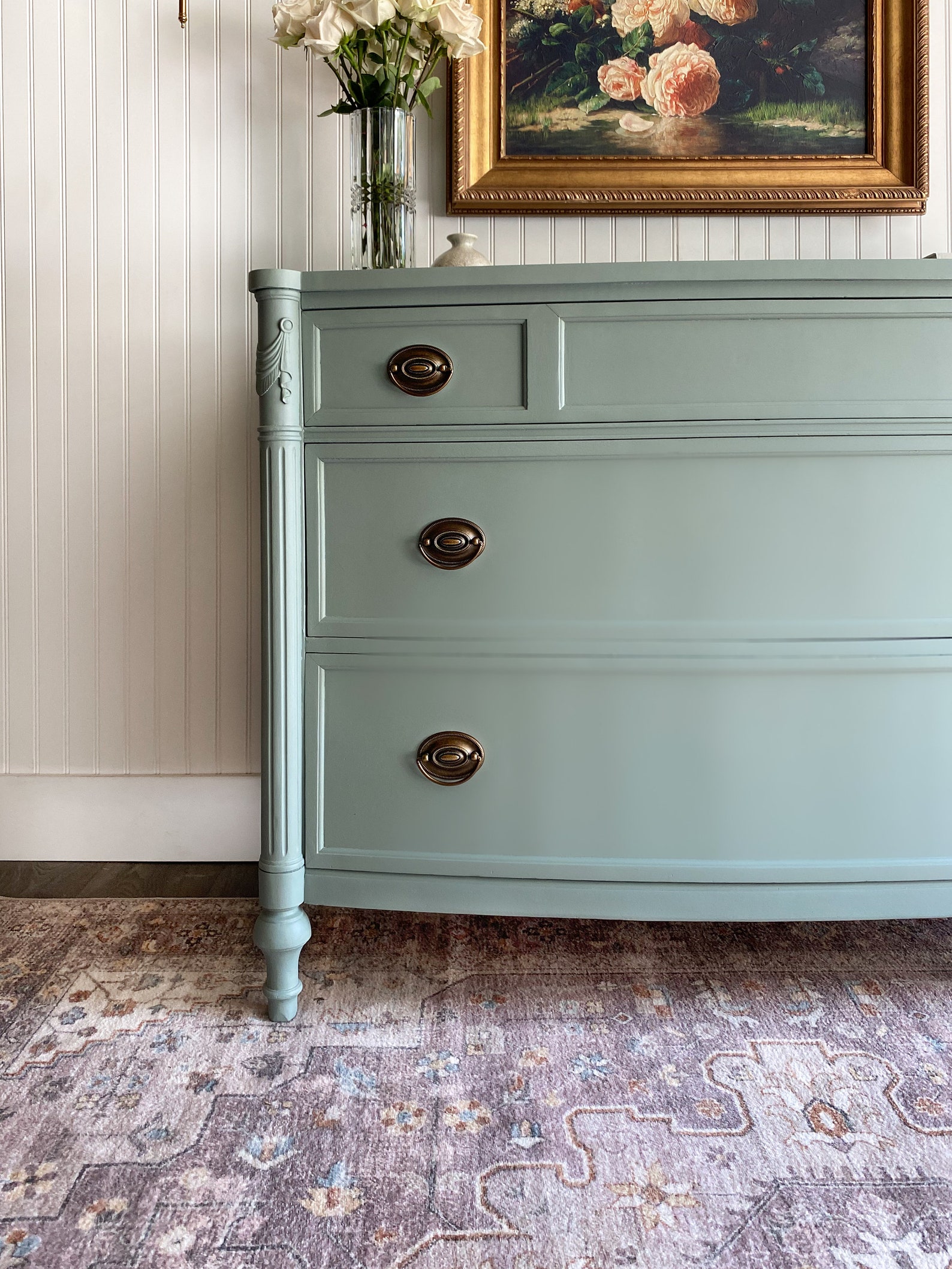 SOLD! Dresser Vintage Bedroom Dresser Refinished Modern Farmhouse ...