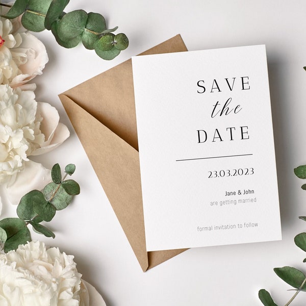 Cheap Save the Date Etsy