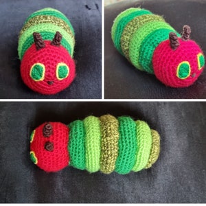 The Very Hungry Caterpillar Crochet Pattern