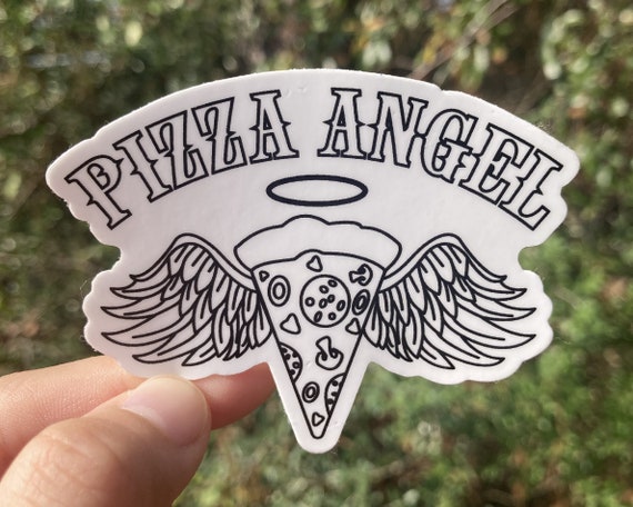 Pizza Sasquatch Gift Bigfoot' Sticker