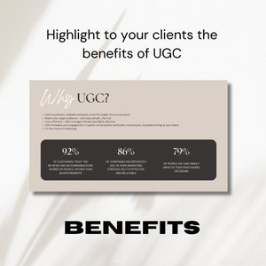 Editable UGC Portfolio Website Template, Canva Media Kit image 6