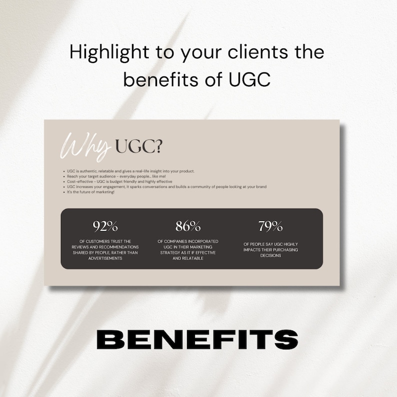 Editable UGC Portfolio Website Template, Canva Media Kit image 6