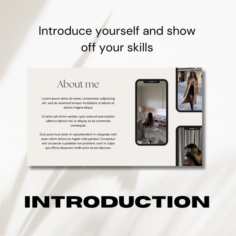 Editable Canva UGC Portfolio Template, Minimalist Website (PDF File) - Etsy