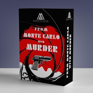 4-20 Player James Bond Spy Murder Mystery Host Your Own Game Kit English