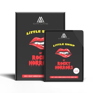 4-20 Spieler Rocky Horror Halloween Murder Mystery Game Kit Englisch