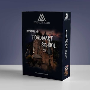 4-20 Player Wizarding Murder Mystery Game Kit English