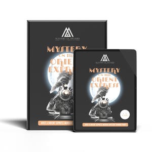 4-20 Player Orient Express Themed Murder Mystery Game Kit English