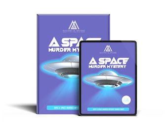 4-14 Player Murder at the End of the Universe - Star Trek Themed Murder Mystery Game Kit English