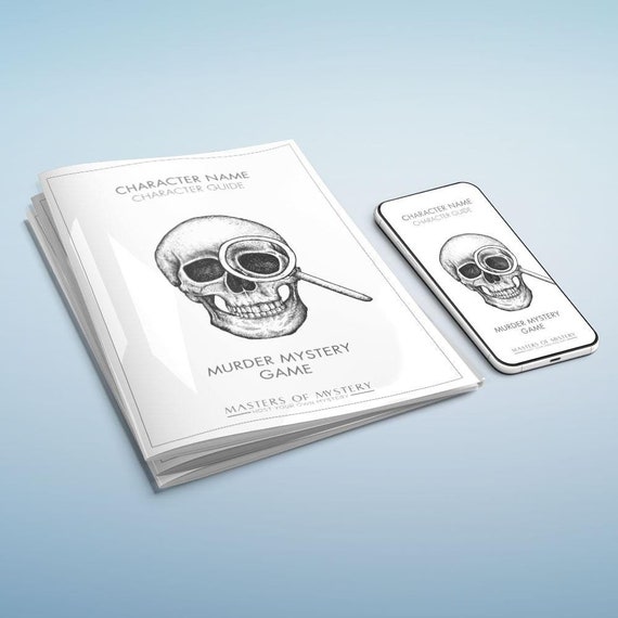 Graduation Murder Mystery Card Game, Party Mystery Game