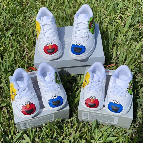 S shops Street Inspired Custom Character Cookie Theme AF1 Infant