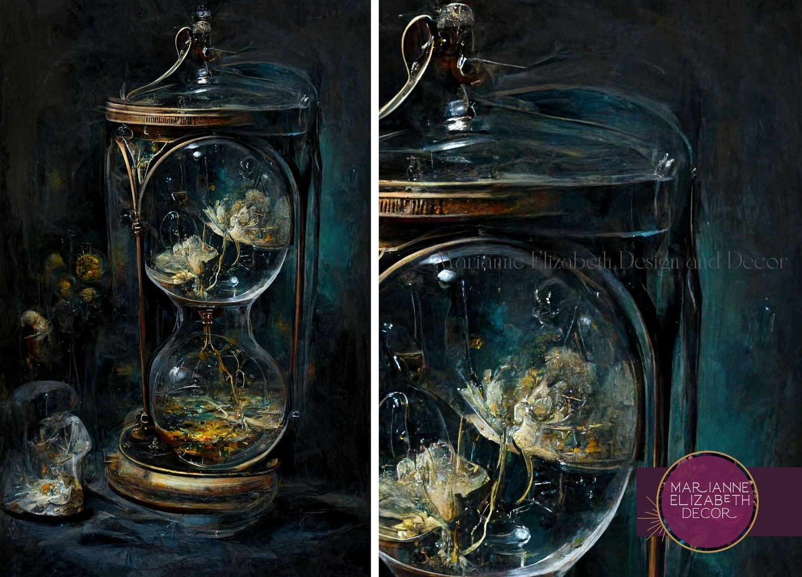 Dark Academia Printable Art Set: Gothic Macabre Gallery Wall (digital ...