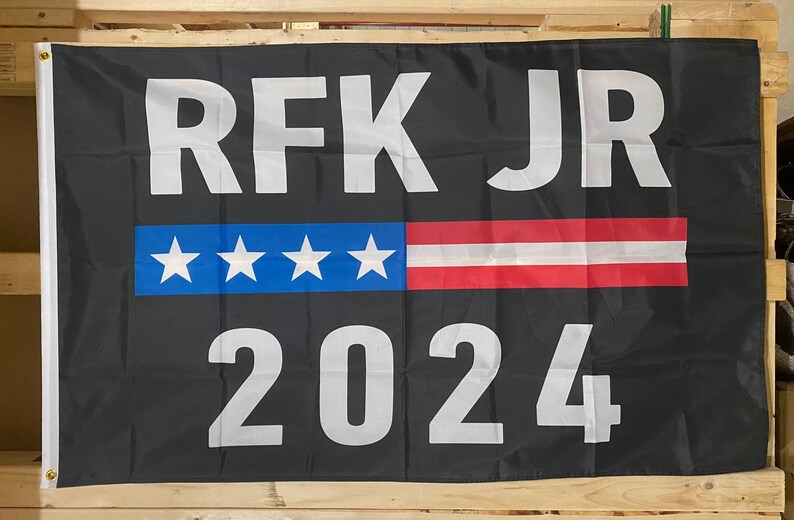 Robert Kennedy Jr President 2024 Flag Democrat Blue Wave Save America