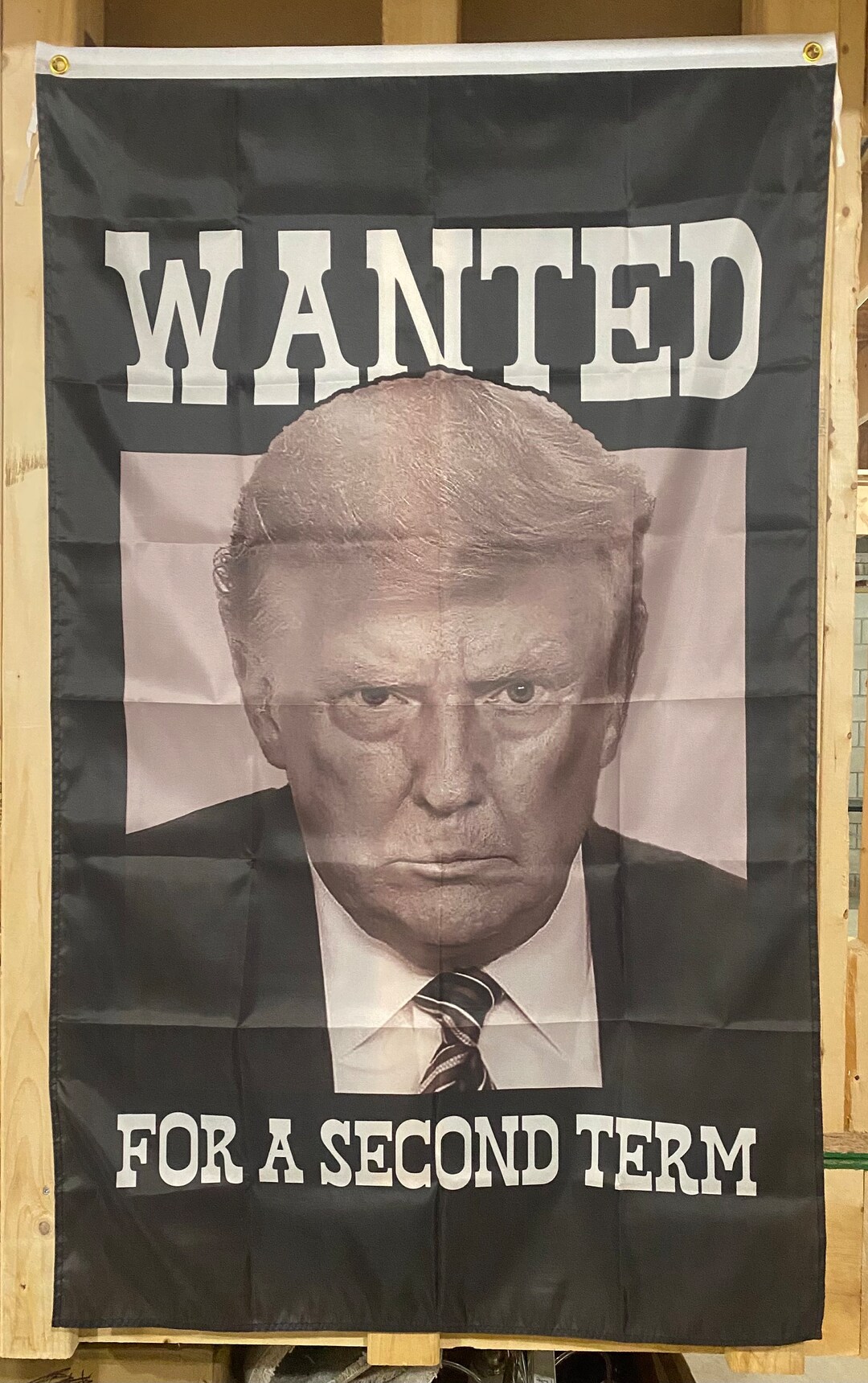 Donald Trump 2025 Flag FREE USA SHIP President Mugshot Second Etsy