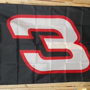 Dale Earnhardt #3 Flag FREE SHIP Nascar Sprint Car Outlaws Dirt Track Race Redneck Country Republican Sign Poster Usa 3x5’ Single Side