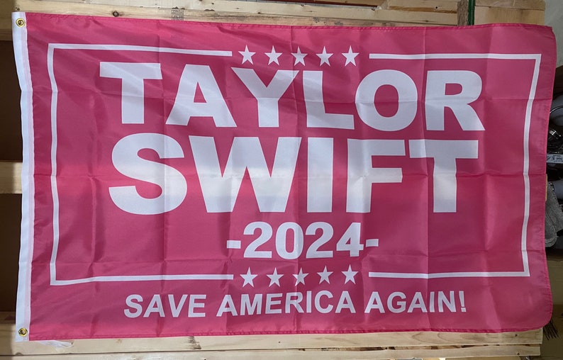 Taylor Swift 2024 Flag FREE USA SHIP Female Artist Songwriter Love