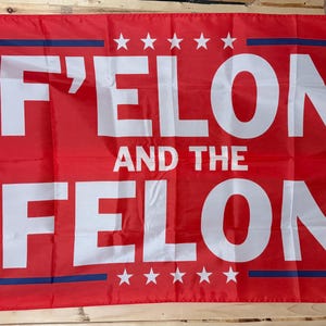 Democrat Liberal Flag FREE USA SHIPPING F*ck Elon Musk & Donald Trump Felon Idiot Equality Save Democracy Vote Blue Freedom 3x5&#39; Sign Poster