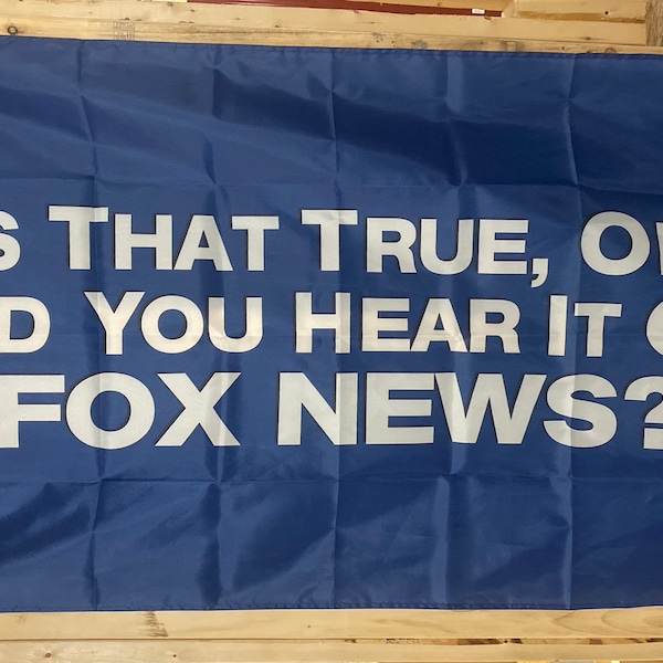 Democrat Flag FREE SHIP Fox News Is Fake News Vote Blue Freedom God Republicans Suck usa 3x5' Sign Poster Single