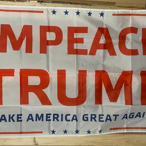 Democrat Political Flag FREE USA SHIPPING Impeach Donald Trump Prison Vote Blue Biden Liberal Equality Freedom usa 3x5&#39; Sign Poster Single