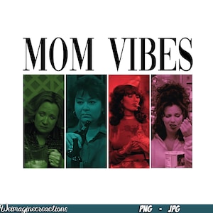 Retro Sitcom Mom Vibes SVG PNG, Mom Thug life Png, Sitcom 90’s Moms png, 90’s mom Png, Mother&#39;s Day Gift, Cool Mom Gifts, Mom Sublimation