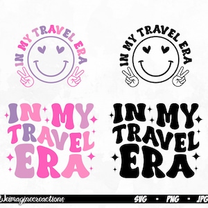 In meiner Reise-Ära SVG PNG, Sommer-Svg, Reise-Ära png, Reise-Shirt svg, Sommer png, Reisen svg Shirt, Reise Sublimation