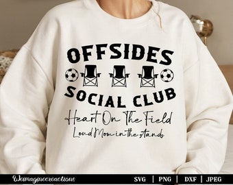 Sideline Social Club Soccer SVG PNG, Soccer Svg, retro Soccer png, Trendy Soccer svg, Soccer Mom, Soccer life, Digital download