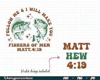 Vissers van mannen SVG PNG, trendy christelijke png, vaderdag shirt svg, christelijke shirt png, bijbelvers png, christelijke sublimatie