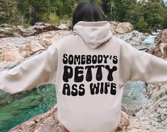 Iemands petty ass vrouw PNG, iemand's fijne kont, petty png, groovy golvende tekst, populair, sublimatie, geknipte bestanden | Digitale download