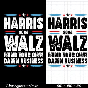 Harris Walz 2024 SVG PNG, Kamala Harris svg, Kamala Harris Tim Waltz 2024 png, 2024 Election Sublimation, Digital download