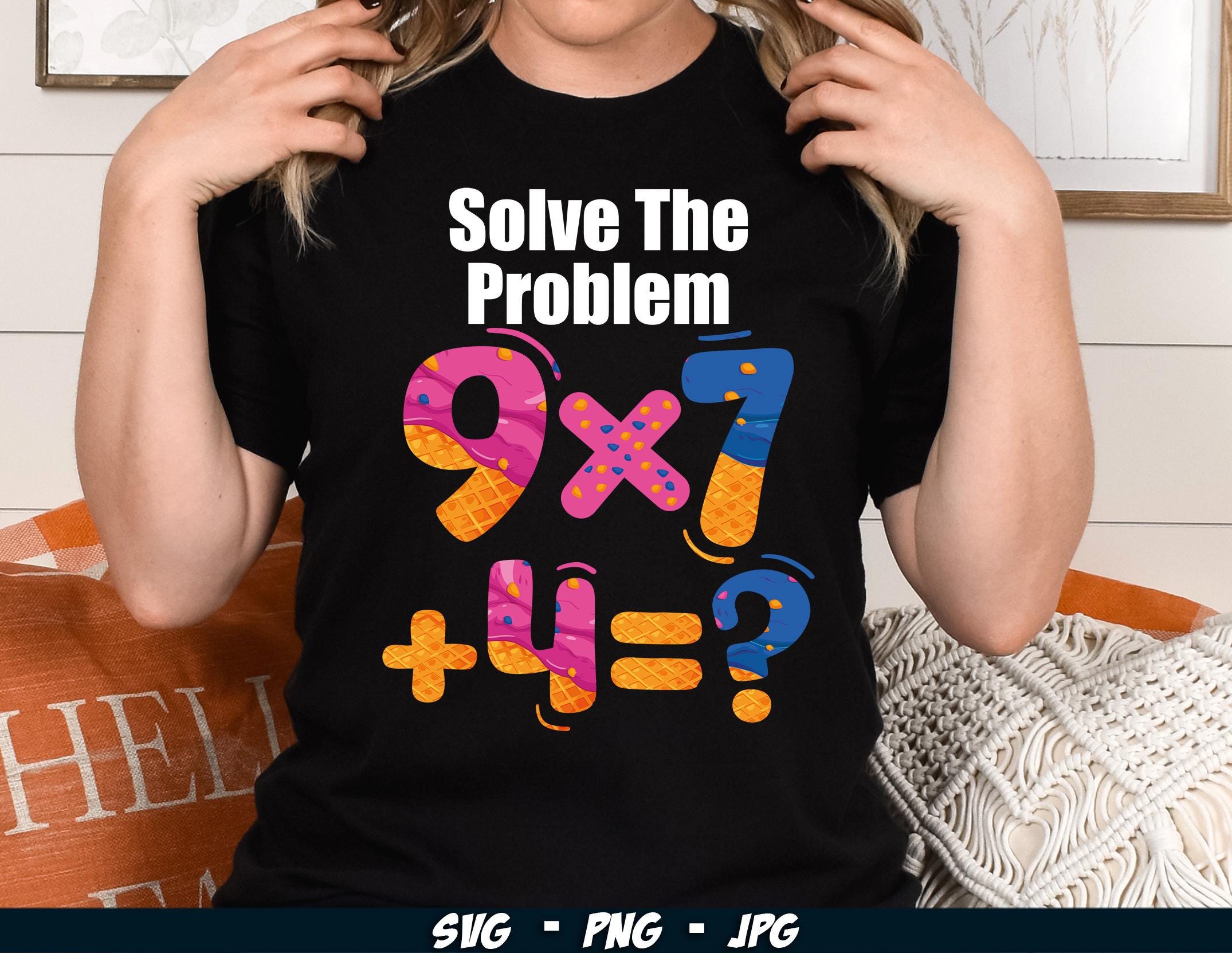 Solve the Problem 67 Meme SVG PNG, Funny Six Seven Meme Png, Gen Z