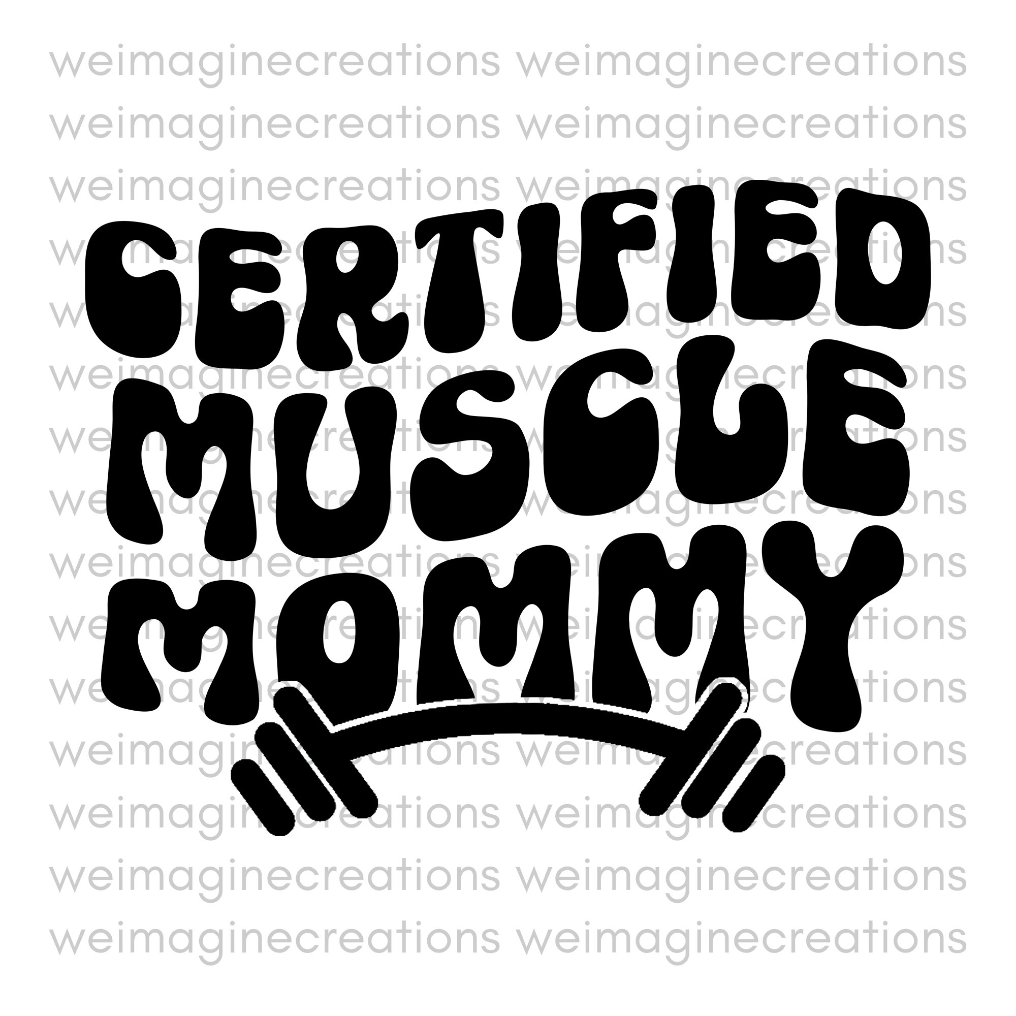 Certified Muscle Mommy PNG Pump Cover Png Gym Png Lifting Etsy