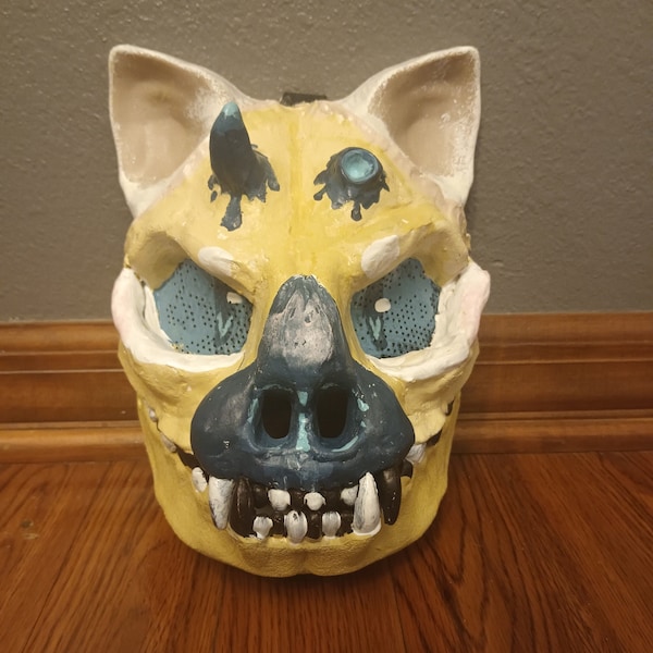 ON HOLD,!!! Skull  cat fursuit head