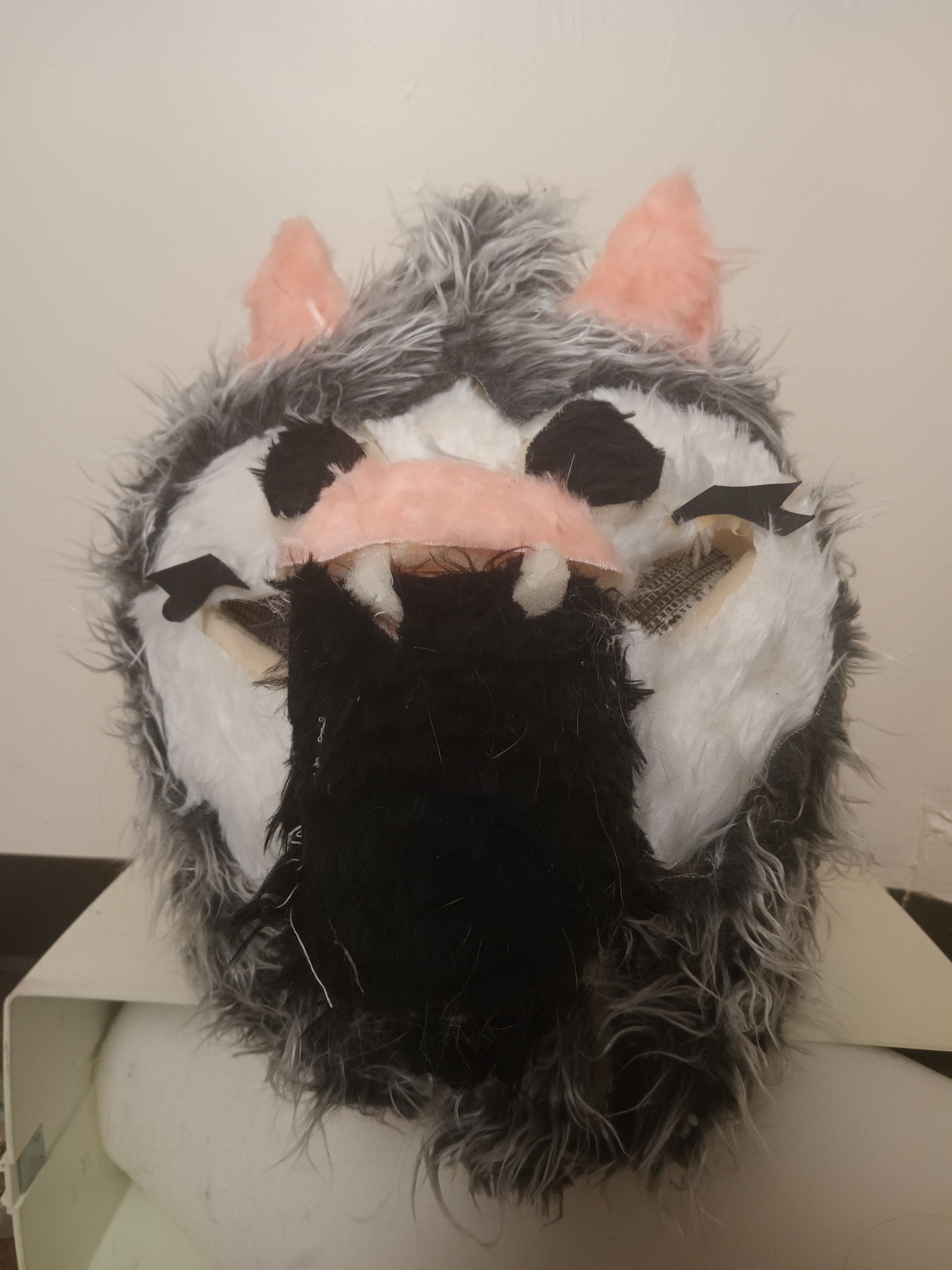 Protogen Fursuit Head WIP #5