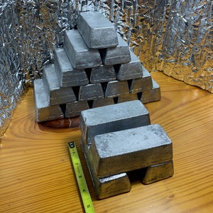 FOUR 5 Pound Lead Ingots (20 Pounds)